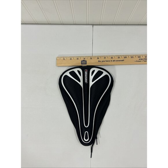 Bike-Mate Black Bicycle Cushion 3D Get Seat Cover Saddle Pad Soft Riding Comfort - Picture 4 of 5